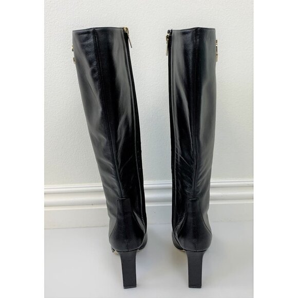 NIB Jimmy Choo Mahesa 100 Knee Boots SIze 37.5 - Picture 11 of 13
